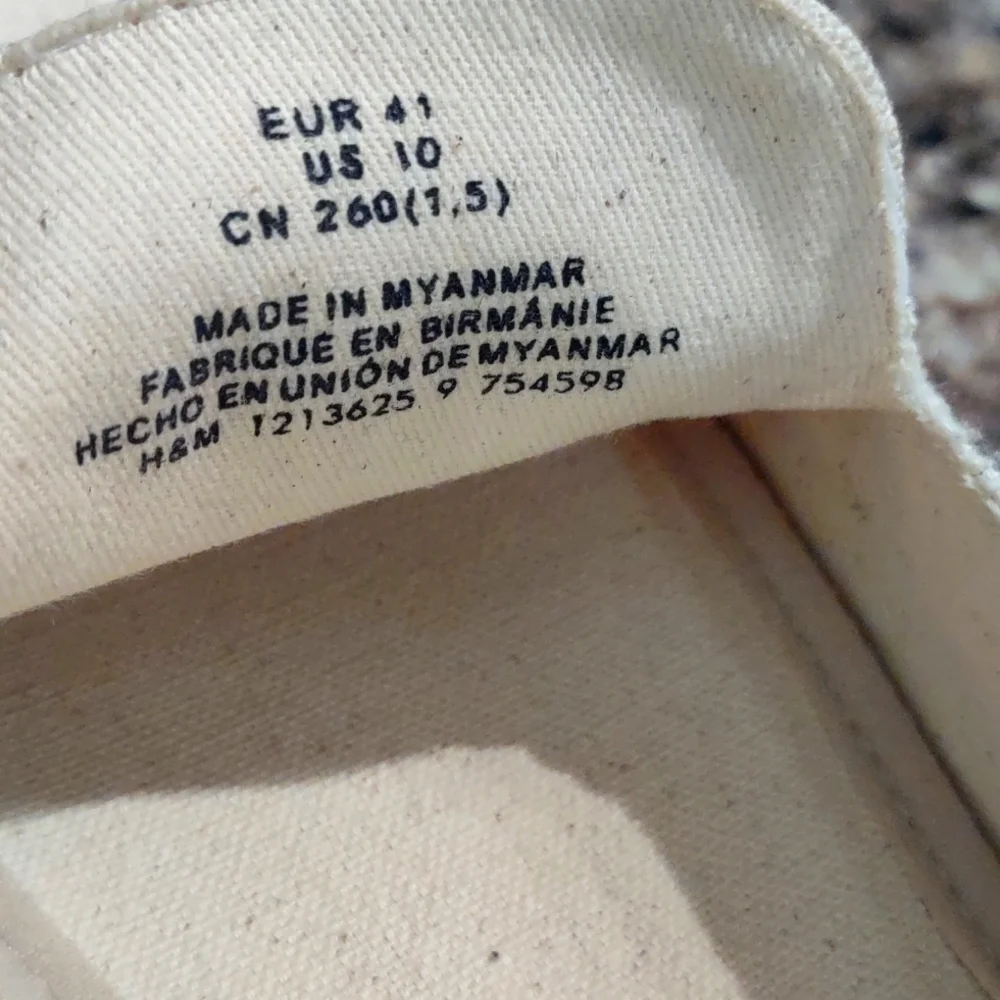 H&M Canvas Platform Espadrilles (Sz. 10) - Picture 11 of 11
